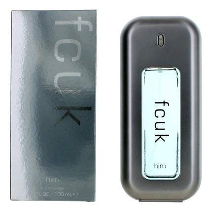 FCUK, 3.4 oz EDT Spray for Men (F.C.U.K)