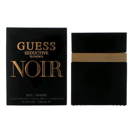 Guess Seductive Noir, 3.4 oz EDT Spray for Men