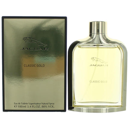 Jaguar Classic Gold, 3.4 oz EDT Spray for Men