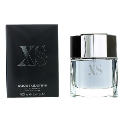 XS Grey, 3.4 oz EDT Spray for Men