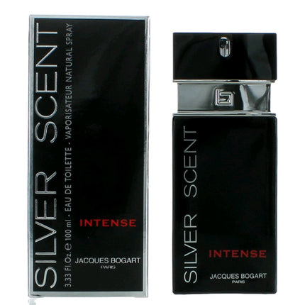 Silver Scent Intense, 3.4 oz EDT Spray for Men