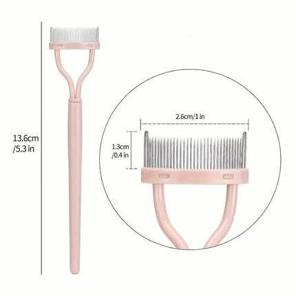 Arc Designed Eyelash Comb Separator And Mascara Applicator