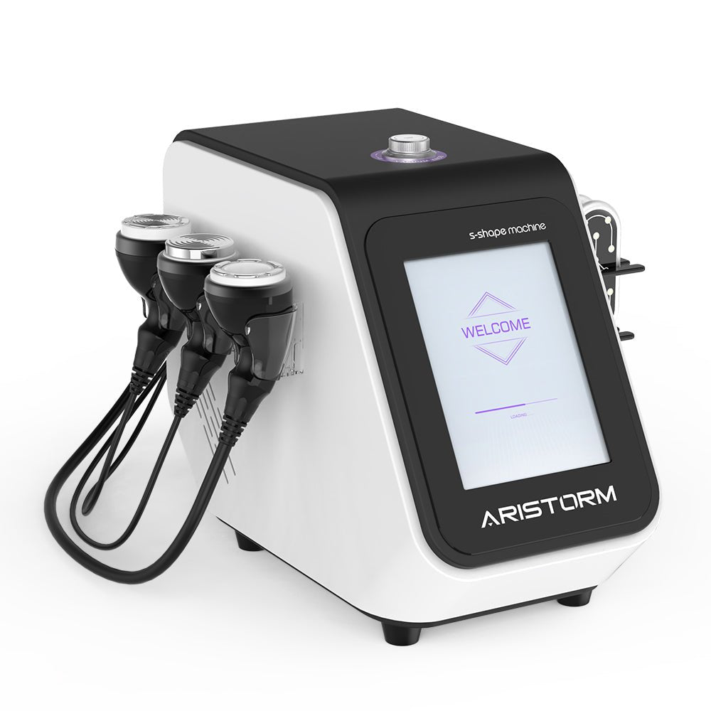 Aristorm S-Shape 4-in-1 Ultrasonic Cavitation & RF LED Lipo Laser System
