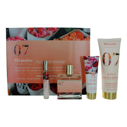 Flower Stand, 4 Piece Gift Set for Unisex