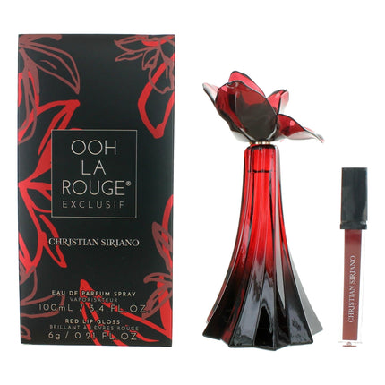 Ooh La Rouge Exclusif, 3.4oz EDP Spray women with Lip Gloss