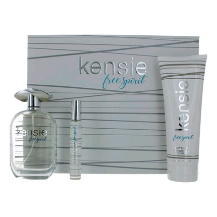 Kensie Free Spirit, 3 Piece Gift Set for Women