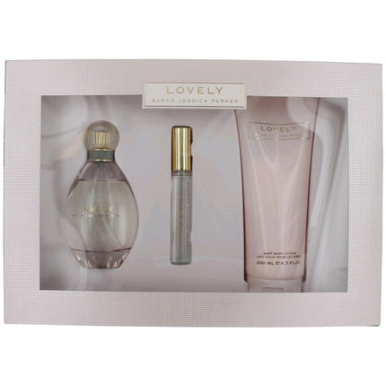 Lovely, 3 Piece Gift Set women with Rollerball