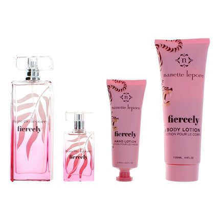 Fiercely. 4 Piece Gift Set for Women