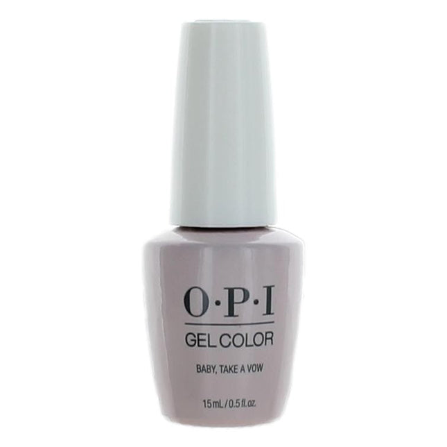 OPI Gel Nail Polish, .5 oz Gel Color- Baby Take A Vow