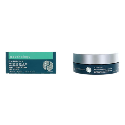 Patchology FlashPatch, Restoring Night Eye Gels - 15 Pairs