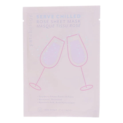 Patchology Serve Chilled, 1 Rose Sheet Mask