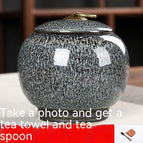 Tianmu Kiln Baked Leopard Gray
