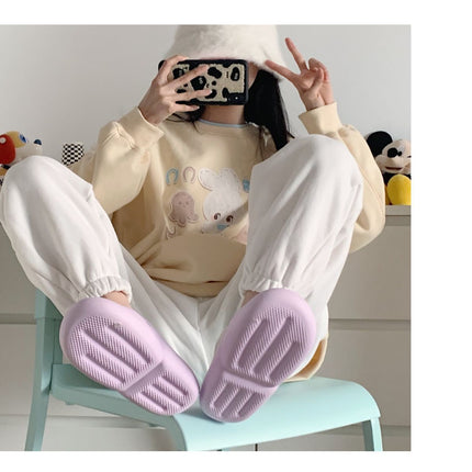 Comfortable Home Slippers Women's Non-slip Home Bath Sandals