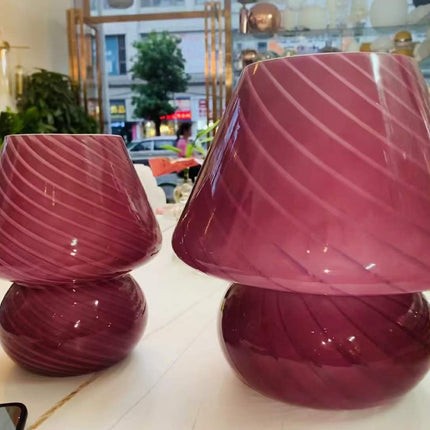 Bedside Lamp Nordic Style Glass Table Lamp Retro Bedroom Lamp