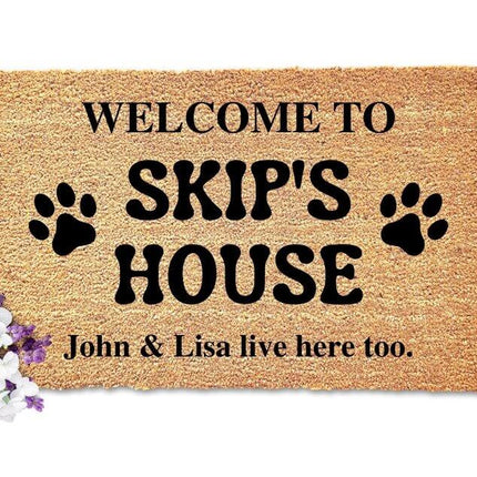 Flannel Non-slip Fluffy Welcome Mat