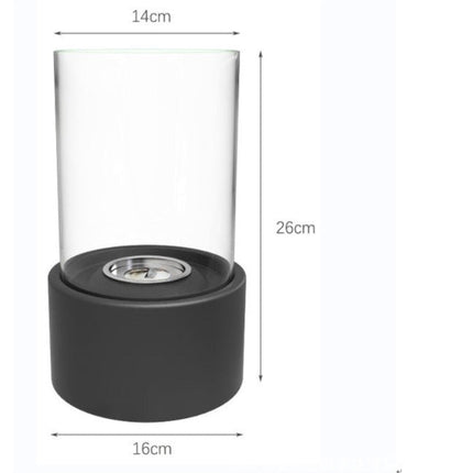 Metal Alcohol Fireplace Portable Indoor Desktop