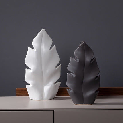 Model Room Exhibition Hall Entrance Matte Ceramic Art Vase