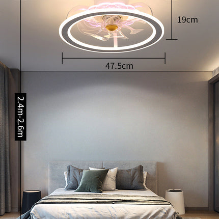Bedroom Ceiling Lamp Modern Fan Lamp