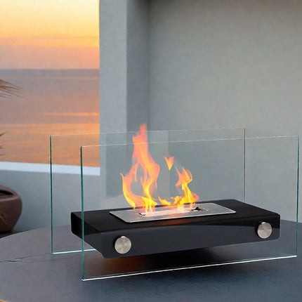Desktop Living Room Dining Table High-grade Ornaments Real Fire Ethanol Fireplace Heating Decoration