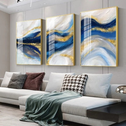 Abstract Canvas Painting Contemporary Art Poster Modern Home Living Room Decor