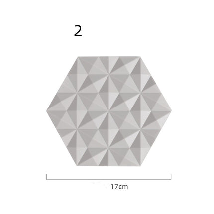 Table Insulation Pad Silicone Light Luxury Placemat Anti-scalding Anti-slip Pad