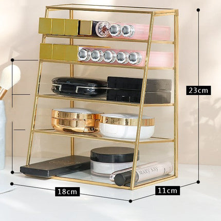 Table Glass Cosmetic Storage Box