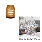 Lamp and blanket