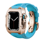 Blue Rose gold / 44mm