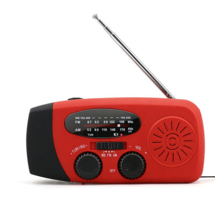 Disaster Prevention Emergency Radio Radio Of Power Generator Outdoor Portable Solar Radio