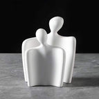 A set of matte white