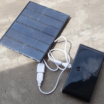 3.5W 6V Solar Charger Solar Panel Power Bank