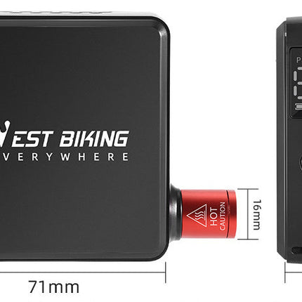 Mini Electric Tire Portable High Pressure American French Valve Road Mountain Bike Riding Air