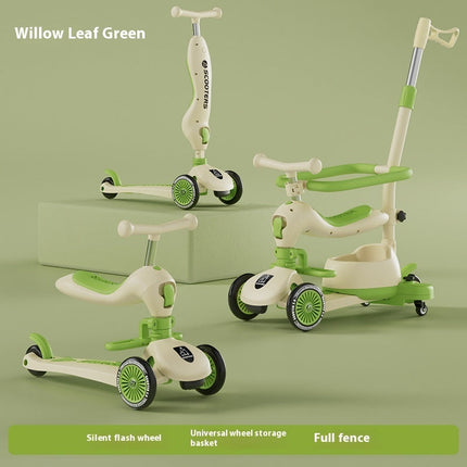 Children's Scooter Multifunctional Music Flash Scooter
