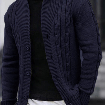 Men's Autumn Winter Sweater Coat