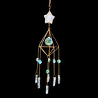 Electroplated Star Wind Chime