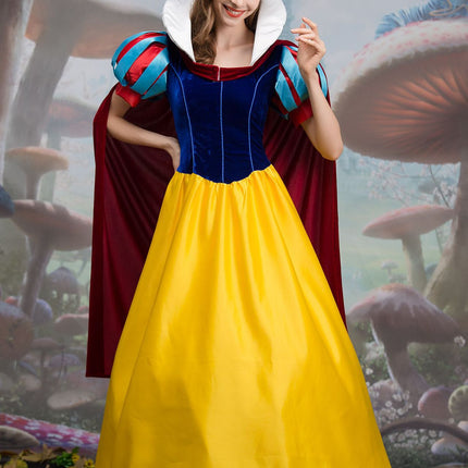 Rflong Dress Halloween Stage Costume Cape Plus Size