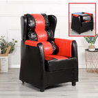 Separate body lazy black red