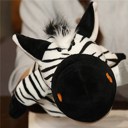 Hand puppet animal plush cartoon early childhood dolls, toys, children's kindergarten story telling, hand puppet creative wholesale