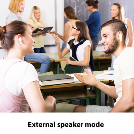 Wireless Bluetooth-compatible Translation Headphones Portable In-ear Translator