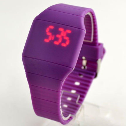 Fashion Simple Touch Screen Square Electronic Watch