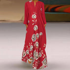 Flowers red / XS