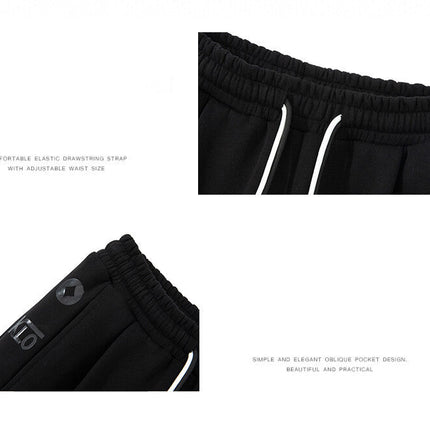 Fleece Men's Sweatpants Fashion Plus Size Sports
