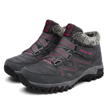 Cotton Shoes Winter Plus Velvet Thickening Outdoor Large Size Sports Running Shoes