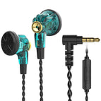 With Microphone Cyan