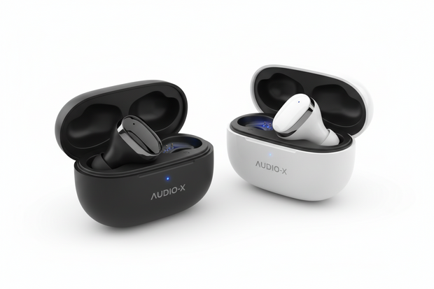 <h4><strong>New in</strong></h4><h1>Earbuds</h1>