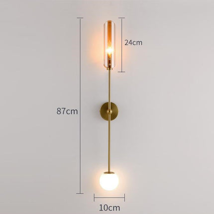 Bedside Lamp Art Personality Wall Lamp Bedroom