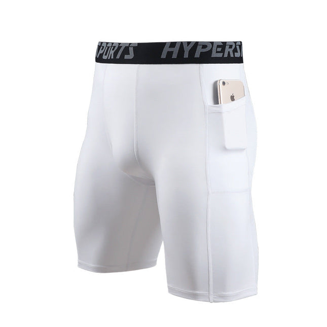Tight-fitting High Elastic Pocket Cycling Shorts Quick-drying Plus Size