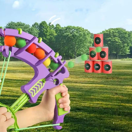 12-Piece Interactive Archery Game Set – Multi-Color