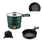 Retro green nonstick pan / US