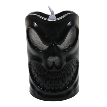 Halloween Flameless Candle Light LED Colorful Candlestick Table Decoration